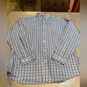 Men’s Eddie Bauer button up shirt size medium
